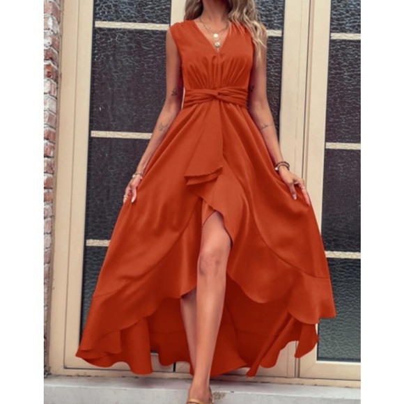 Boho high low maxi dress - Picture 14 of 16